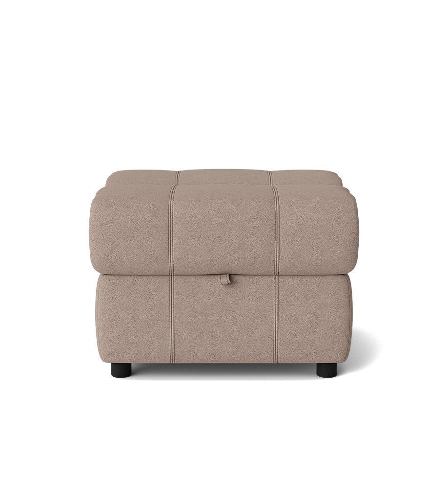 Galaxy Storage Footstool - Storage Foostool Fabric Footstools Sterling Home 1 BFA-BLJ-946 SILVER GREY