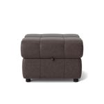 Galaxy Storage Footstool - Storage Foostool Fabric Footstools Sterling Home 4 BFA-BLJ-088 CHARCOAL GREY