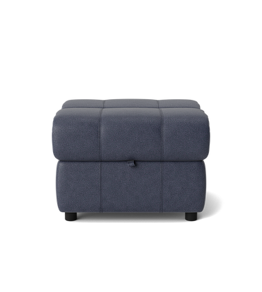 Galaxy Storage Footstool - Storage Foostool Fabric Footstools Sterling Home 8 BFA-BLJ-08 PACIFIC BLUE