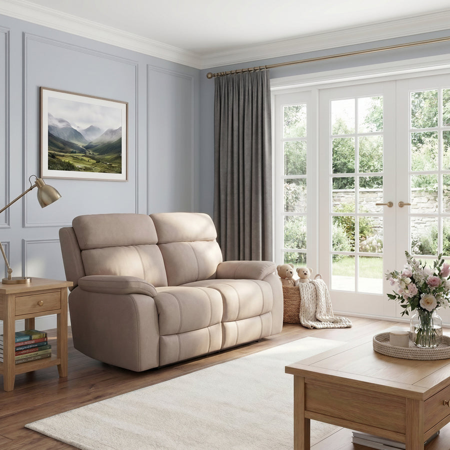 Galaxy 2 Seater Sofa - 2 Seater Fabric 2 Seater Sofas Sterling Home 2