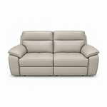Nicoletti Vivaldi 3 Seater Recliner Sofa - 3 Seater Double Power Recliner CB Torello - Power Recliner with USB-C 3 Seater Sofas Sterling Home 1 Torello PS Fango 352