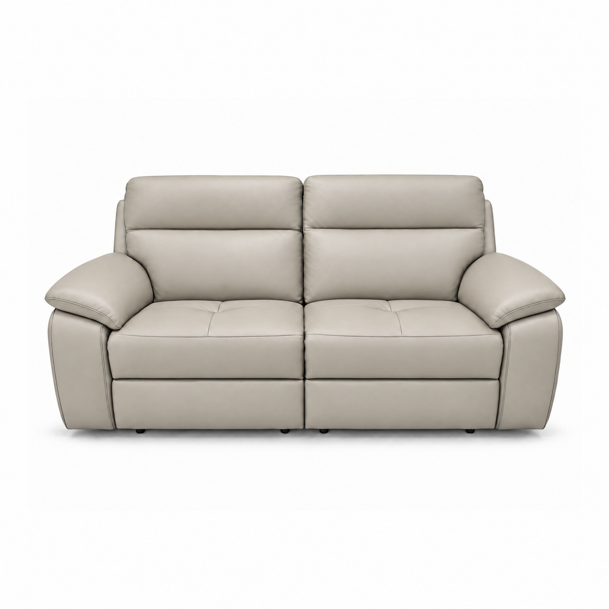 Nicoletti Vivaldi 3 Seater Recliner Sofa - 3 Seater Double Power Recliner CB Torello - Power Recliner with USB-C 3 Seater Sofas Sterling Home 1 Torello PS Fango 352