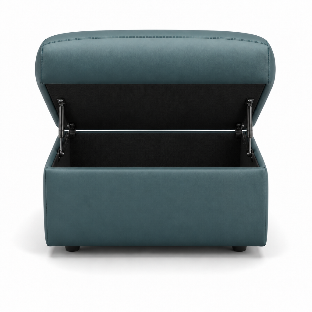Nicoletti Vivaldi Storage Footstool - Ottoman Holder CK Botero — Botero 2155 Ottanio, gallery image 1