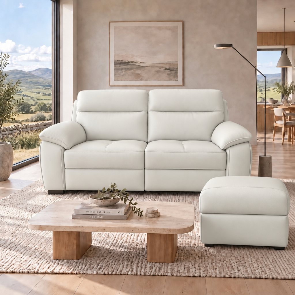 Nicoletti Vivaldi Storage Footstool - Ottoman Holder CB Torello — Torello PS Bianco 93, gallery image 2