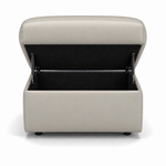 Nicoletti Vivaldi Storage Footstool - Ottoman Holder CB Torello — Torello PS Fango 352, gallery image 1