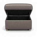 Nicoletti Vivaldi Storage Footstool - Ottoman Holder CB Torello — Torello PS Chocol -S 91, gallery image 2
