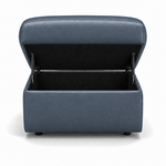 Nicoletti Vivaldi Storage Footstool - Ottoman Holder CB Torello — Torello PS Blu -S 81, gallery image 2