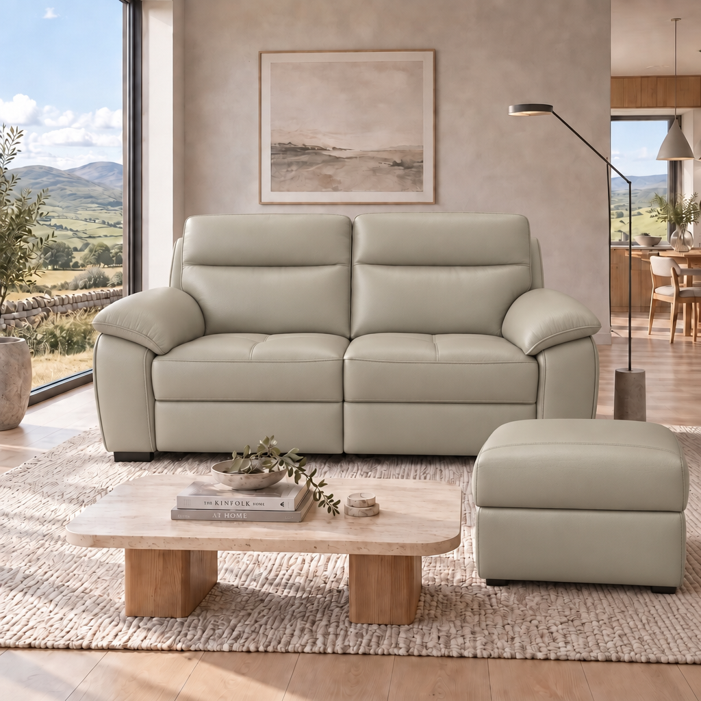 Nicoletti Vivaldi Storage Footstool - Ottoman Holder CB Torello — Torello PS Tortora 328, gallery image 2