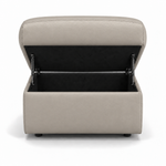 Nicoletti Vivaldi Storage Footstool - Ottoman Holder CB Torello — Torello PS 312 Taupe, gallery image 1