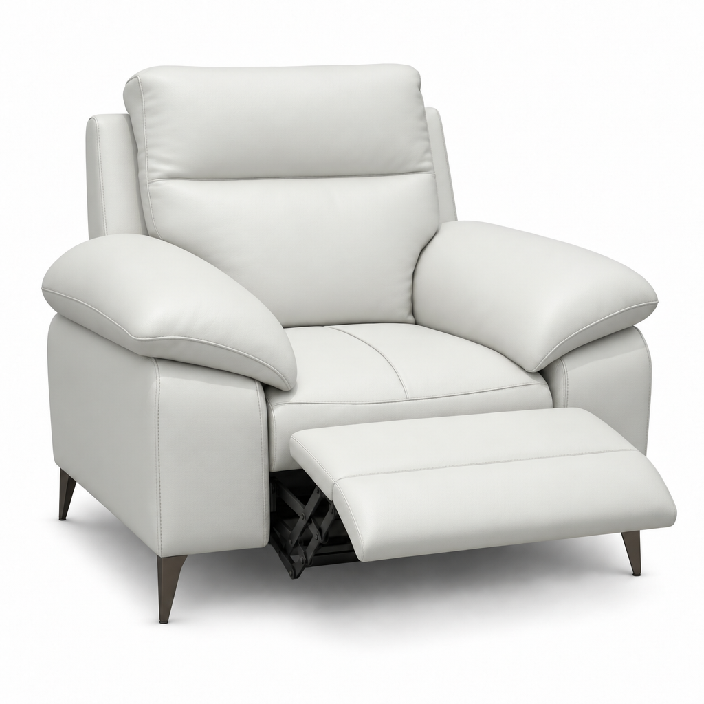 Nicoletti Vivaldi Recliner Armchair On Legs  - Power Recliner Chair on Legs CK Botero - Power Recliner with USB-C