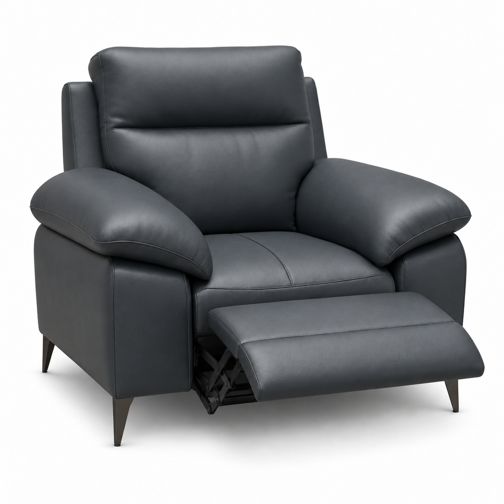 Nicoletti Vivaldi Recliner Armchair On Legs  - Power Recliner Chair on Legs CK Botero - Power Recliner with USB-C