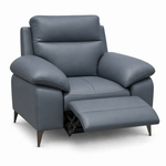 Nicoletti Vivaldi Recliner Armchair On Legs  - Power Recliner Chair on Legs CB Torello - Power Recliner with USB-C