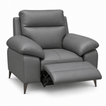 Nicoletti Vivaldi Recliner Armchair On Legs  - Power Recliner Chair on Legs CB Torello - Power Recliner with USB-C