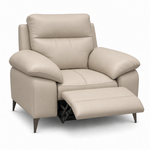 Nicoletti Vivaldi Recliner Armchair On Legs  - Power Recliner Chair on Legs CB Torello - Power Recliner with USB-C