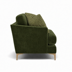 Tulip Armchair - Chair Fabric — Manhattan Conifer/Avana Cream/Lattice Olive / Light, gallery image 2