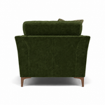 Tulip Armchair - Chair Fabric — Manhattan Conifer/Avana Cream/Lattice Olive / Smoke, gallery image 3