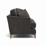 Tulip Armchair - Chair Fabric — Manhattan Asphalt/Avanna Steel/Lattice Steel / Smoke, gallery image 1