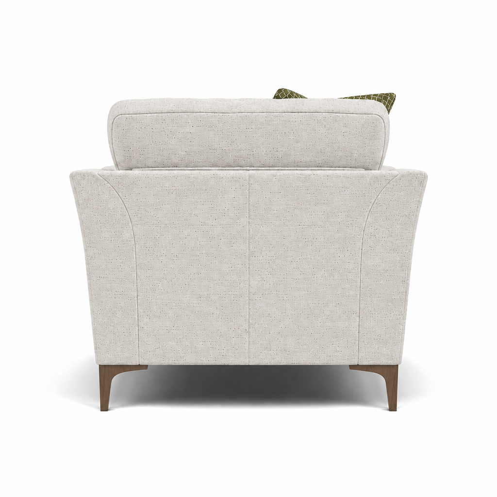 Tulip Armchair - Chair Fabric — Avana Cream/Lattice Olive/Manhattan Conifer / Smoke, gallery image 2