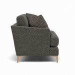 Tulip Armchair - Chair Fabric — Avana Steel/Lattice Steel/Manhattan Asphalt / Light, gallery image 1
