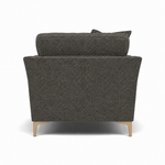 Tulip Armchair - Chair Fabric — Avana Steel/Lattice Steel/Manhattan Asphalt / Light, gallery image 2