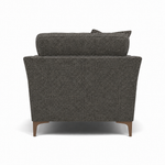 Tulip Armchair - Chair Fabric — Avana Steel/Lattice Steel/Manhattan Asphalt / Smoke, gallery image 2