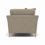 Tulip Armchair - Chair Fabric — Avana Platinum/Lattice Bronze/Manhattan Acorn / Light, gallery image 2