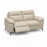 Nicoletti Vivaldi 2 Seater Recliner Sofa On Legs - 2 Seater Double Power Recliner on Legs CB Torello - Power Recliner with USB-C 2 Seater Sofas Sterling Home 2 Torello PS Fango 352