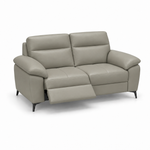 Nicoletti Vivaldi 2 Seater Recliner Sofa On Legs - 2 Seater Double Power Recliner on Legs CB Torello - Power Recliner with USB-C 2 Seater Sofas Sterling Home 5 Torello PS Tortora 328