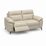 Nicoletti Vivaldi 2 Seater Recliner Sofa On Legs - 2 Seater Double Power Recliner on Legs CB Torello - Power Recliner with USB-C 2 Seater Sofas Sterling Home 7 Torello PS 312 Taupe