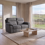 Nicoletti Vivaldi 2 Seater Sofa    - 2 Seater NA/NE — Gaston 766 Fumo, gallery image 1