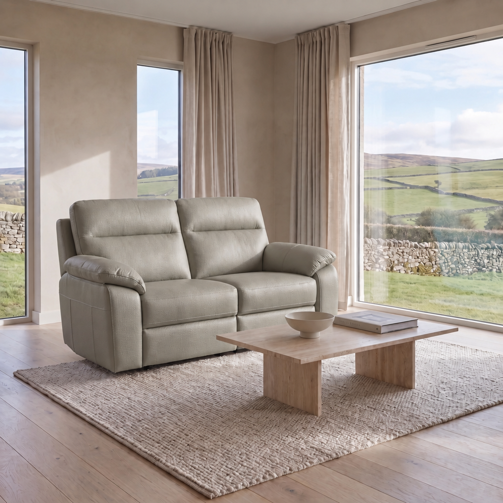 Nicoletti Vivaldi 2 Seater Sofa    - 2 Seater CB Torello — Torello PS Tortora 328, gallery image 1