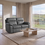 Nicoletti Vivaldi 2 Seater Sofa    - 2 Seater CB Torello — Torello PS Grigio Scuro 327, gallery image 1
