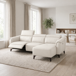 Nicoletti Verdi Chaise Sofa with Power Recliner & Lumbar Support - Chaise Sofa with Power Recl & Lumbar Support CB Torello - Power with Power Lumbar & USB — Torello PS Bianco 93, gallery image 1