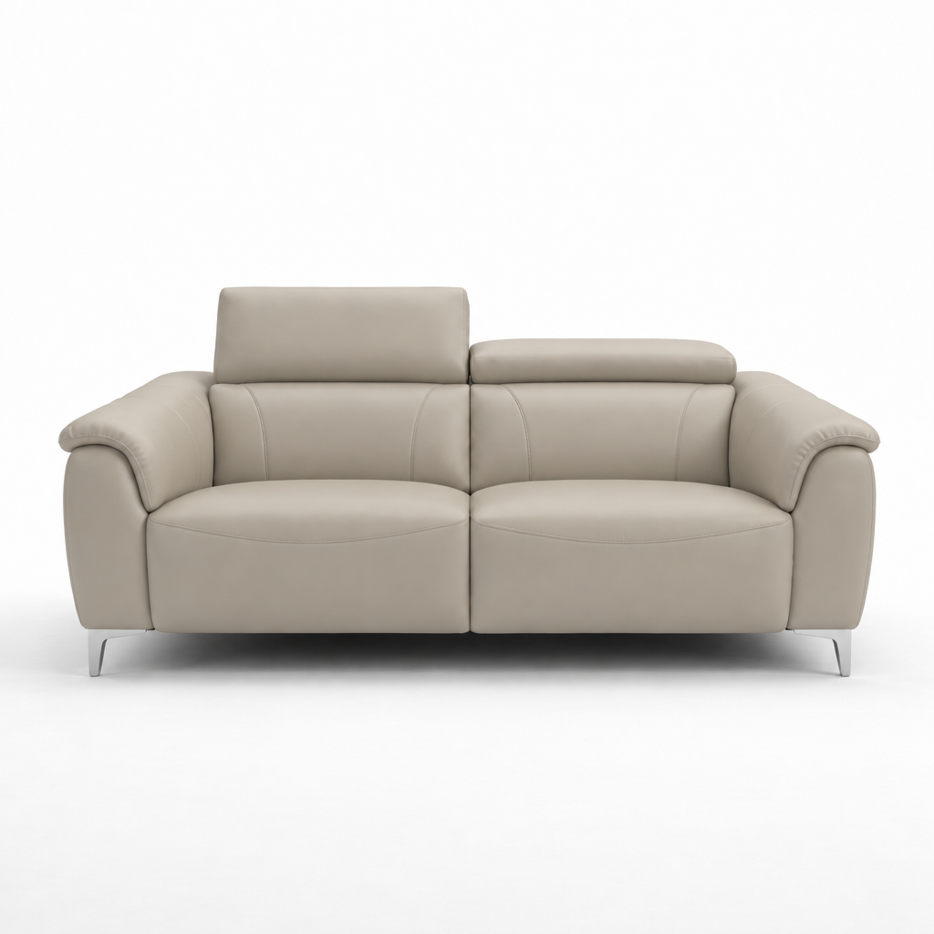 Nicoletti Verdi 2 Seater Sofa - 2 Seater Sofa CB Torello - Manual Headrests 2 Seater Sofas Sterling Home 2 Torello PS Fango 352