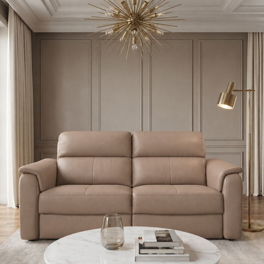 Nicoletti Giacomo 2 Seater Sofa - 2 Seater Sofa CB Torello — Torello PS 312 Taupe, gallery image 3