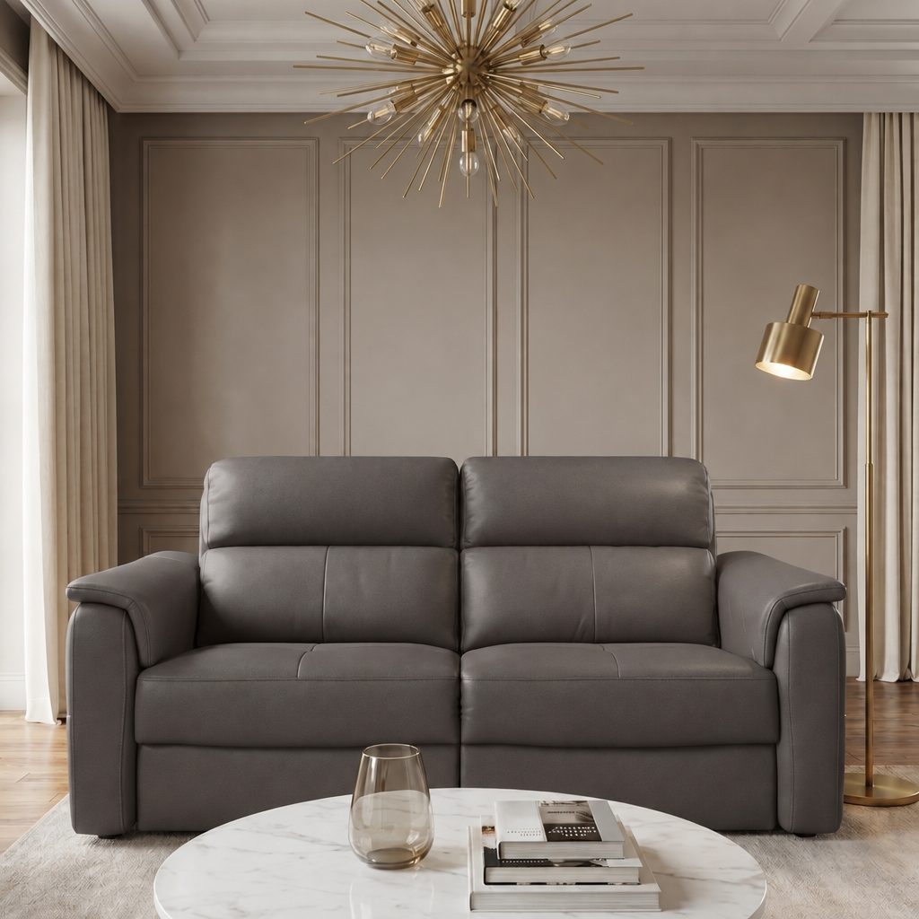 Nicoletti Giacomo 2 Seater Sofa - 2 Seater Sofa CB Torello — Torello PS Grigio Scuro 327, gallery image 3