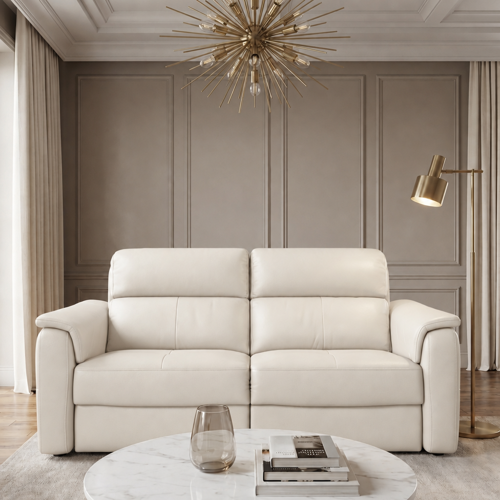 Nicoletti Giacomo 2 Seater Sofa - 2 Seater Sofa CB Torello — Torello PS Bianco 93, gallery image 3