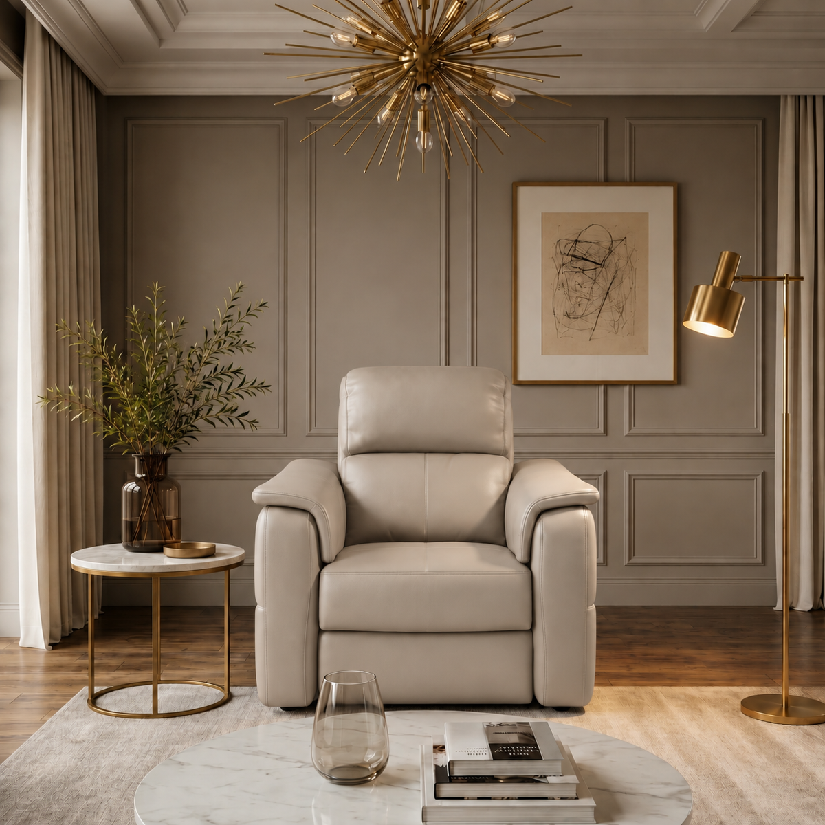 Nicoletti Giacomo Armchair - Armchair CB Torello — Torello PS Tortora 328, gallery image 3