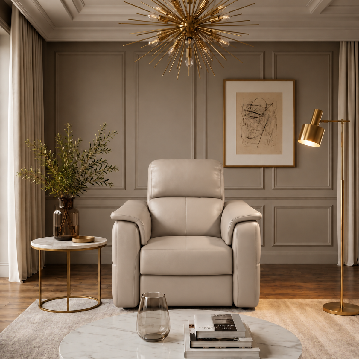 Nicoletti Giacomo Armchair - Armchair CB Torello — Torello PS Fango 352, gallery image 3