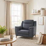 Nicoletti Carmen Armchair - Armchair CB — Feet: Graubraun / Torello PS Blu -S 81, gallery image 3