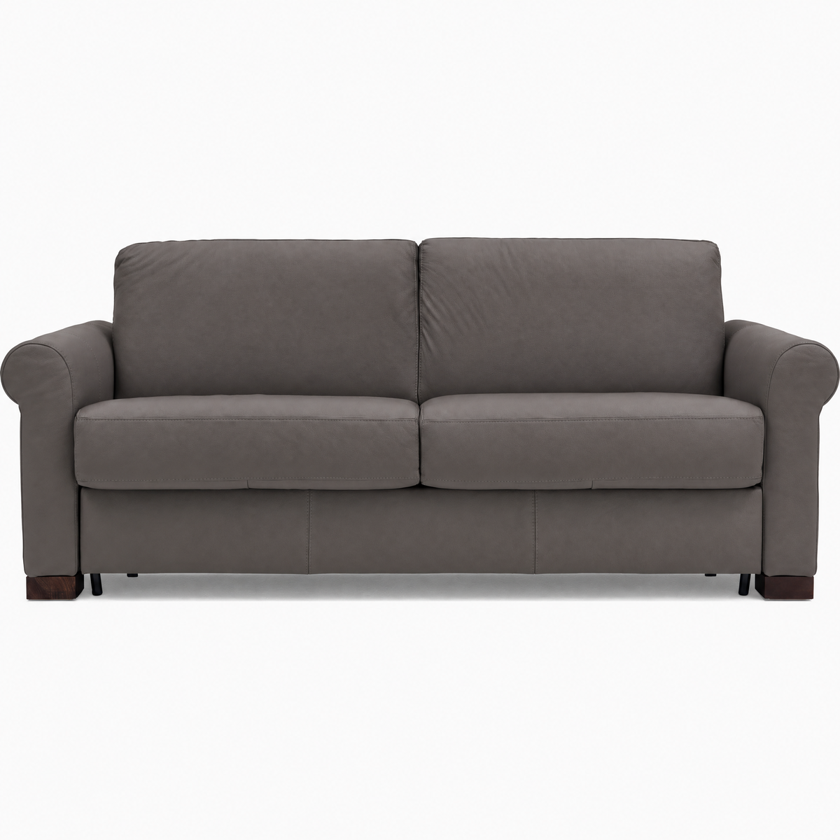 Nicoletti Carlotta 3 Seater Sofa Bed with Curved Arms - 2.5 Sofabed with Arms Rondo CB Sofa Beds Sterling Home 2 Torello Grigio Scuro 327