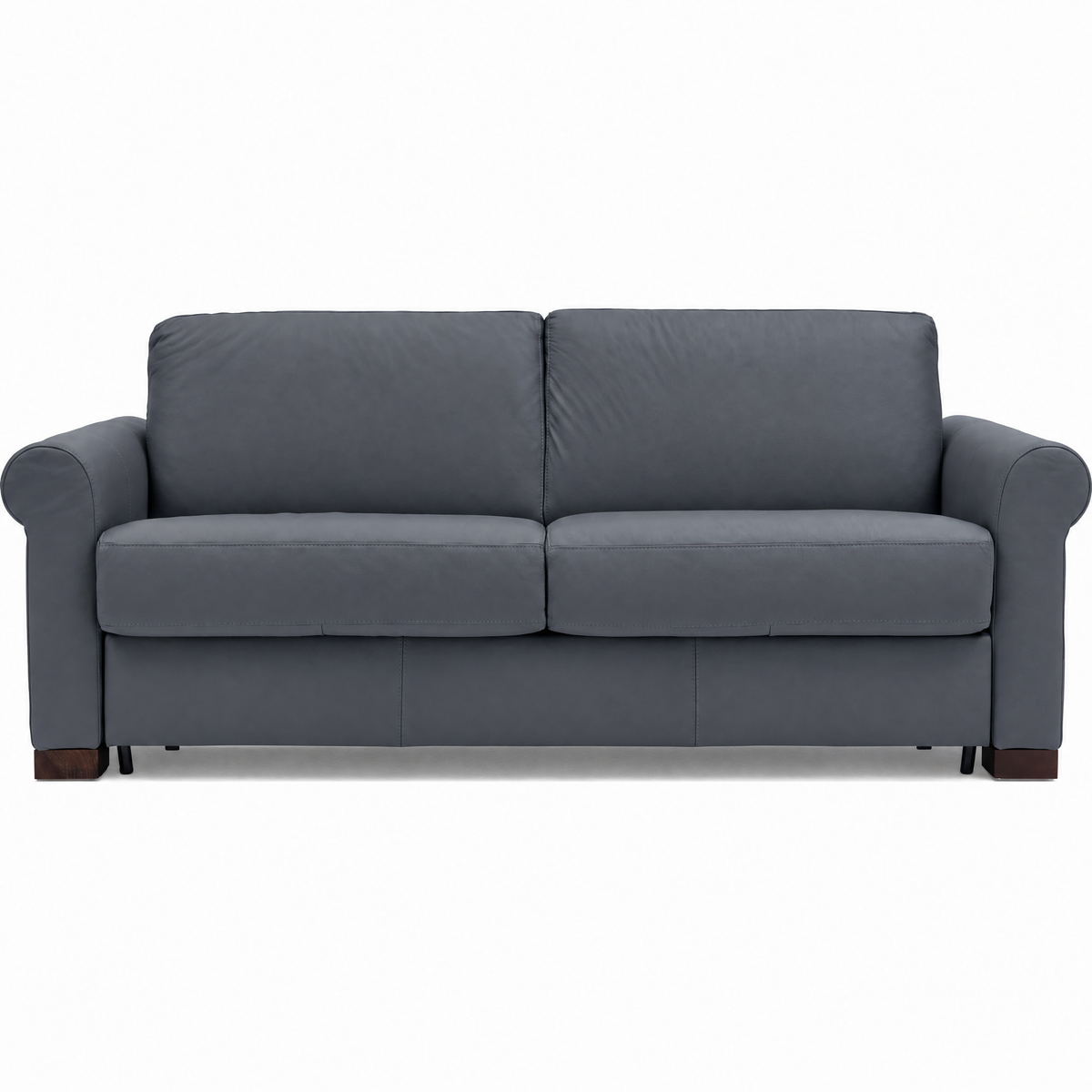 Nicoletti Carlotta 3 Seater Sofa Bed with Curved Arms - 2.5 Sofabed with Arms Rondo CB Sofa Beds Sterling Home 3 Torello Blu-S 81