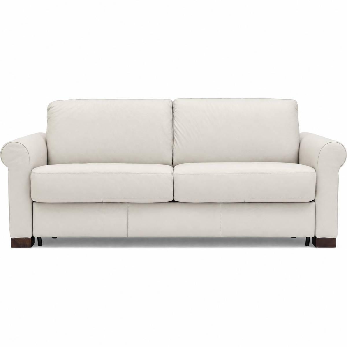 Nicoletti Carlotta 3 Seater Sofa Bed with Curved Arms - 2.5 Sofabed with Arms Rondo CB Sofa Beds Sterling Home 6 Torello Bianco 93