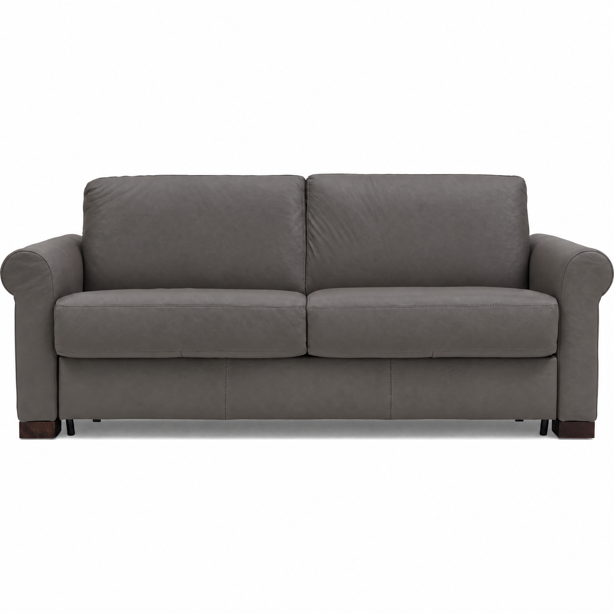 Nicoletti Carlotta 3 Seater Sofa Bed with Curved Arms - 2.5 Sofabed with Arms Rondo CB Sofa Beds Sterling Home 7 Torello Grigio (Grey) 329