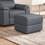 Nicoletti Rossini Storage Footstool - Ottoman Holder CB — Torello PS Blu -S 81, gallery image 4