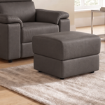Nicoletti Rossini Storage Footstool - Ottoman Holder CB — Torello PS Chocol -S 91, gallery image 4