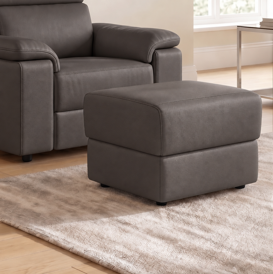 Nicoletti Rossini Storage Footstool - Ottoman Holder CB — Torello PS Chocol -S 91, gallery image 4