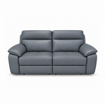 Nicoletti Vivaldi 3 Seater Recliner Sofa - 3 Seater Double Power Recliner CB Torello - Power Recliner with USB-C 3 Seater Sofas Sterling Home 4 Torello PS Blu -S 81