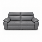 Nicoletti Vivaldi 3 Seater Recliner Sofa - 3 Seater Double Power Recliner CB Torello - Power Recliner with USB-C 3 Seater Sofas Sterling Home 6 Torello PS Grigio Scuro 327