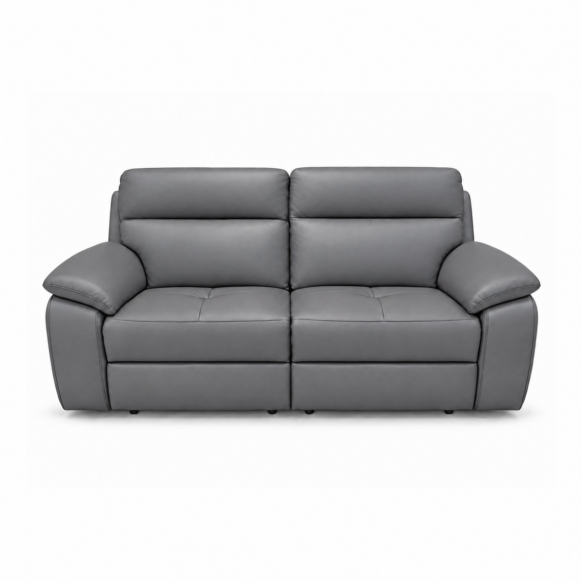Nicoletti Vivaldi 3 Seater Recliner Sofa - 3 Seater Double Power Recliner CB Torello - Power Recliner with USB-C 3 Seater Sofas Sterling Home 6 Torello PS Grigio Scuro 327